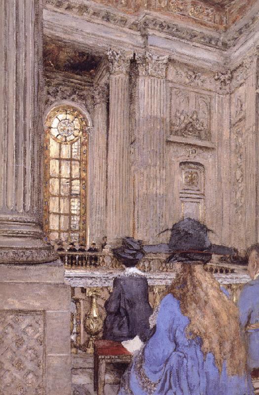 Edouard Vuillard The chapel at Versailles oil painting picture